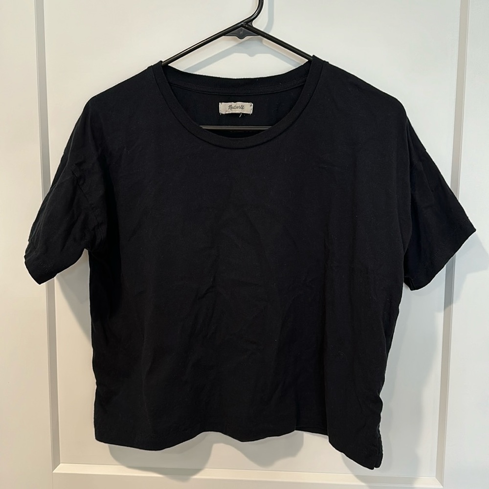 Madewell Black Short Sleeve Tee